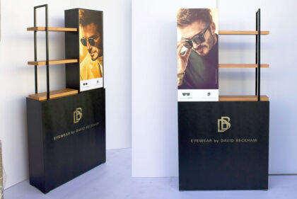 David Beckham Display Stand