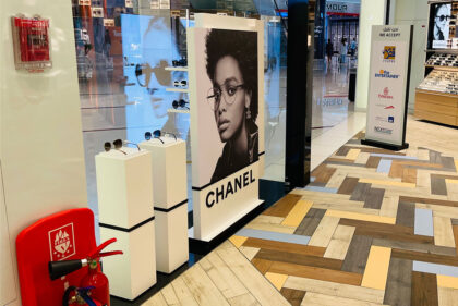 Chanel Display Stand