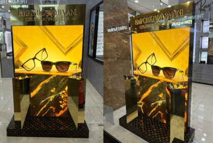 Emporio Aramani Display Stand