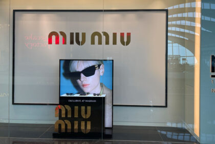 Miu Miu Display Stand